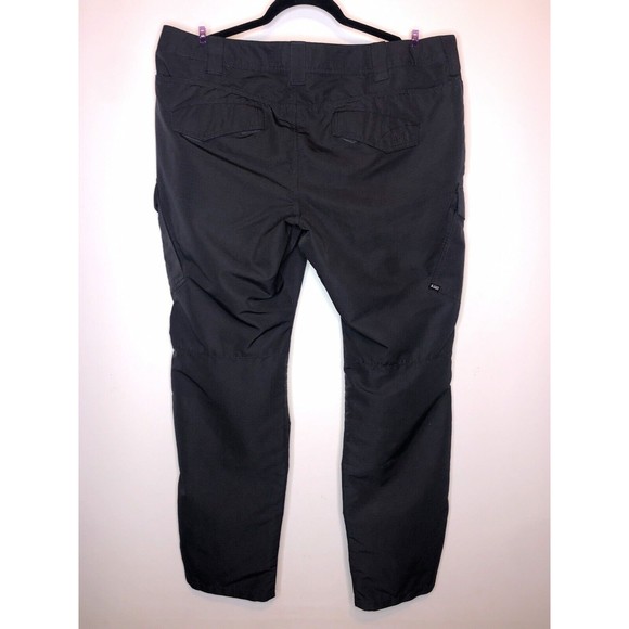 Women's 5.11 Tactical Fast-Tac Cargo Pants Size 18 Ripstop EMS Police Charcoal - Picture 6 of 10